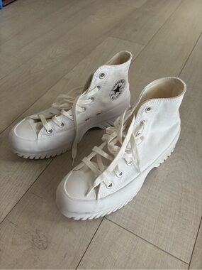 Converse Platform High Top Sneakers - White